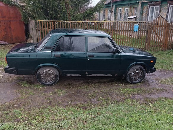 2009 Lada (ВАЗ) 2107, зелёный, 180000 рублей - вид 9