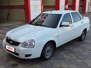 2014 Lada (ВАЗ) Priora I Рестайлинг, белый, 450000 рублей, вид 1
