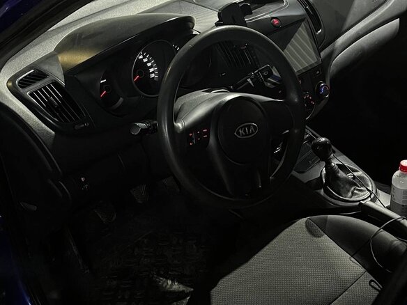 2009 Kia Cerato 5-speed II, голубой - вид 5