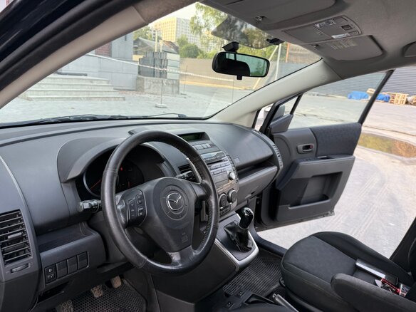 2007 Mazda 5 I (CR), чёрный - вид 13
