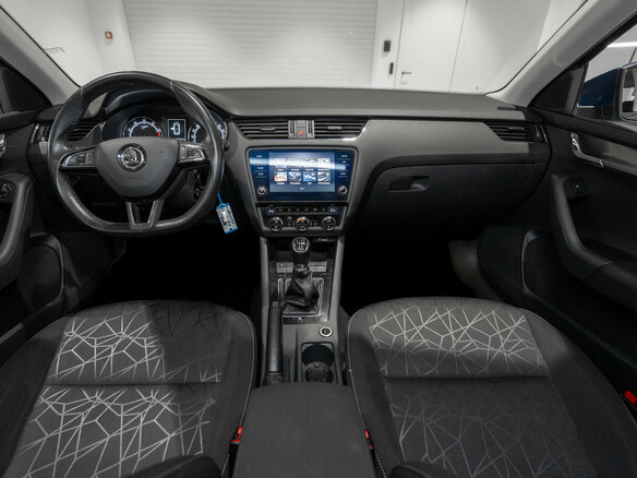 2018 Skoda Octavia III (A7) Рестайлинг, синий - вид 7