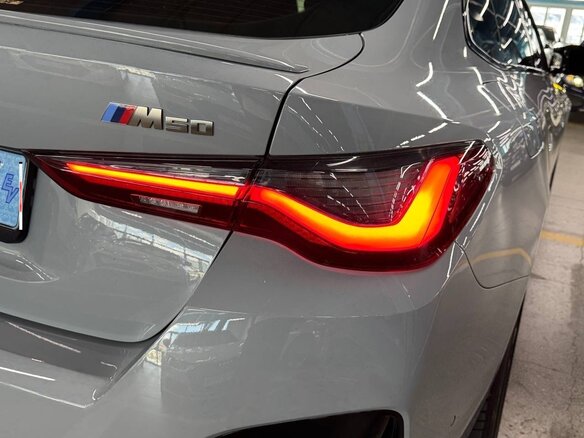 2023 BMW i4 M50 G26, серый, 7980000 рублей - вид 15
