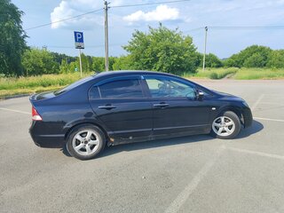 2008 Honda Civic Hybrid VIII Рестайлинг, чёрный, 450000 рублей, вид 4
