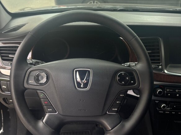 2013 Hyundai Equus II Рестайлинг, чёрный, 1200000 рублей - вид 6