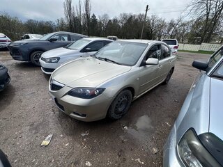 2008 Mazda 3 I (BK) Рестайлинг, серый, 600000 рублей, вид 1