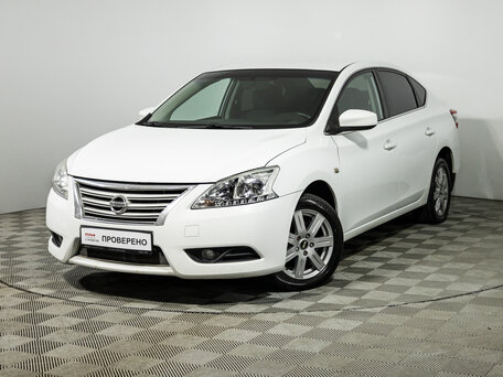 2015 Nissan Sentra VII (B17), белый, 829585 рублей, вид 1