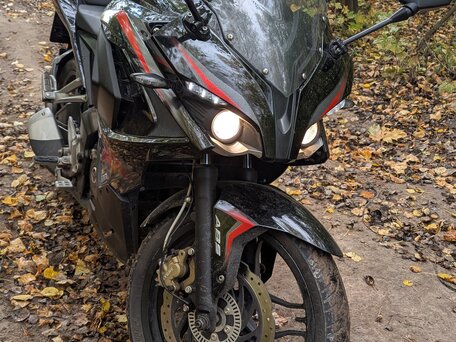 2016 Bajaj Pulsar RS 200, чёрный, 219000 рублей, вид 3