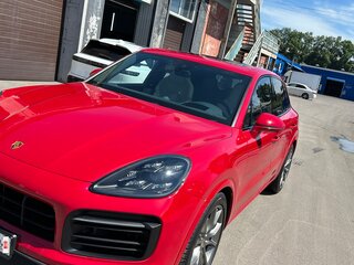 2022 Porsche Cayenne III, красный, 7490000 рублей, вид 5
