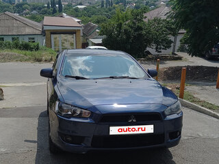 2007 Mitsubishi Lancer X, синий, 500000 рублей, вид 1