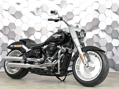 2021 Harley-Davidson Fat Boy, чёрный, 2249000 рублей, вид 1