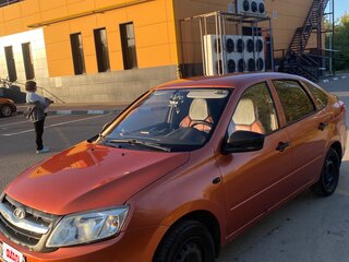 2014 Lada (ВАЗ) Granta I, оранжевый, 300000 рублей, вид 1