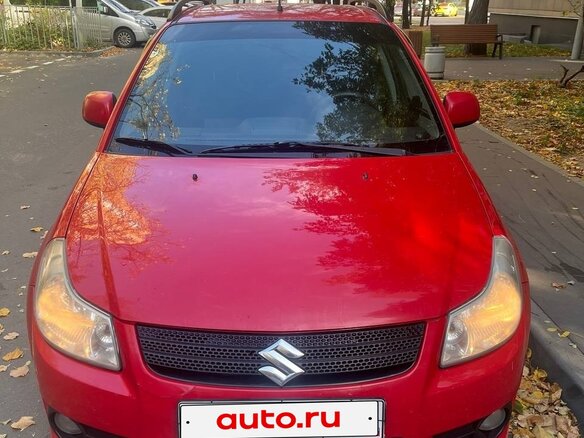 2008 Suzuki SX4 I (Classic), красный