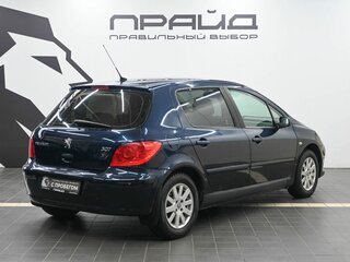 2007 Peugeot 307 I Рестайлинг, синий, 414900 рублей, вид 2