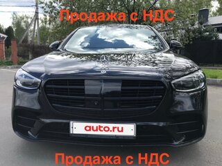 2021 Mercedes-Benz S-Класс 350 d Long 4MATIC VII (W223), чёрный, 12333000 рублей, вид 1