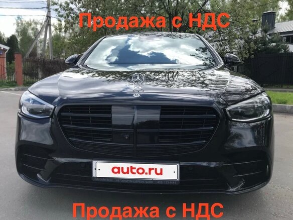 2021 Mercedes-Benz S-Класс 350 d Long 4MATIC VII (W223), чёрный, 12333000 рублей