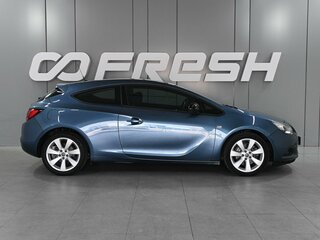 2013 Opel Astra GTC J Рестайлинг, голубой, 949000 рублей, вид 5