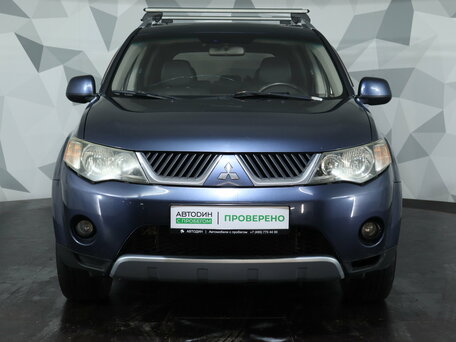 2008 Mitsubishi Outlander II, синий, 785000 рублей, вид 2