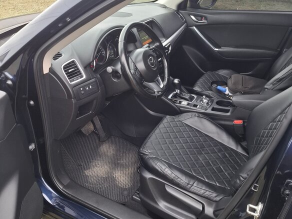 2016 Mazda CX-5 I Рестайлинг, синий, 2250000 рублей - вид 6
