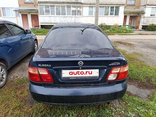 2006 Nissan Almera II (N16) Рестайлинг, синий, 370000 рублей, вид 2