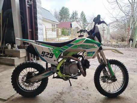 2024 Motoland SX 140E, зелёный, 90000 рублей, вид 2