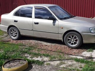 2005 Hyundai Accent ТагАЗ II, бежевый, 350000 рублей, вид 3