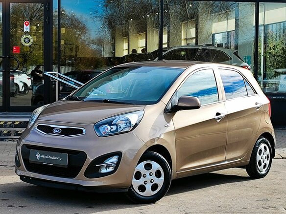 2011 Kia Picanto II, коричневый, 799000 рублей