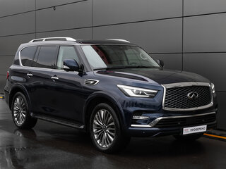 2020 Infiniti QX80 I Рестайлинг 2, синий, 4200000 рублей, вид 3