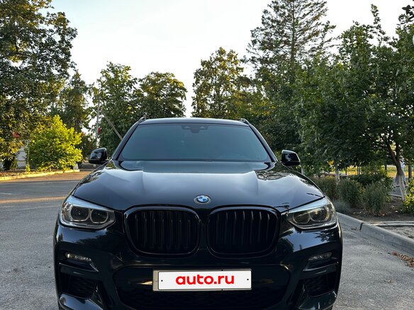 2020 BMW X3 M40d III (G01), чёрный, 3900000 рублей - вид 1