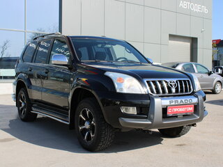 2005 Toyota Land Cruiser Prado 120 Series, чёрный, 1599000 рублей, вид 3