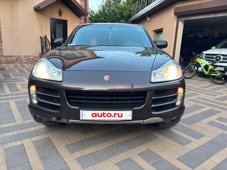 2008 Porsche Cayenne I Рестайлинг (957), коричневый, 1750000 рублей, вид 1