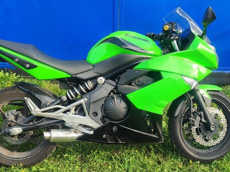 2011 Kawasaki Ninja 400, зелёный, 429000 рублей, вид 1