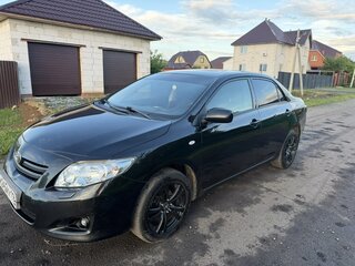 2008 Toyota Corolla X (E140, E150), чёрный, 750000 рублей, вид 1