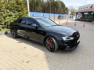 2014 Audi A4 IV (B8) Рестайлинг, чёрный, 2000000 рублей, вид 2