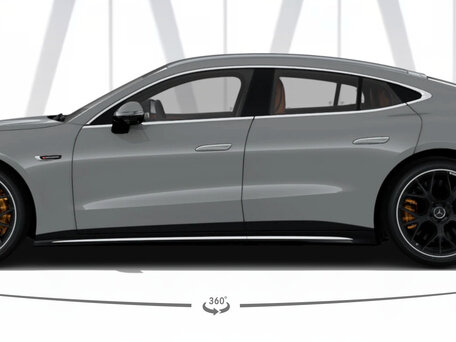 2026 Mercedes-Benz AMG GT 4-Door Coupe 55 II, серый, 23900000 рублей, вид 4