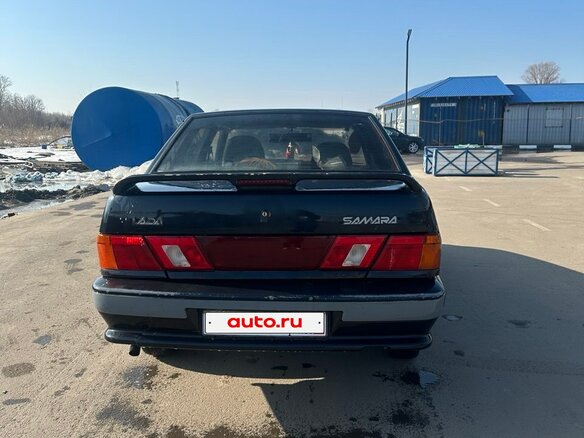 2006 Lada (ВАЗ) 2115, чёрный - вид 2