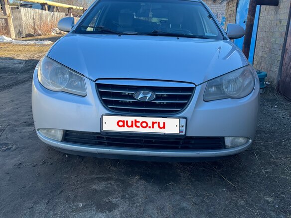 2008 Hyundai Elantra IV (HD), серебристый