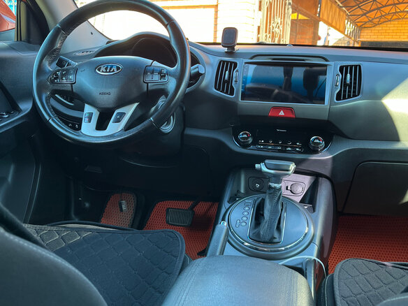 2011 Kia Sportage III, оранжевый, 1140000 рублей - вид 5