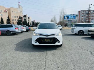 2015 Toyota Corolla Fielder XI (E160, E170, E180) Рестайлинг 1, белый, 1179000 рублей, вид 3