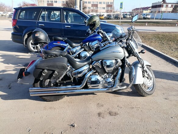 2005 Honda VTX 1300, серый, 680000 рублей - вид 6