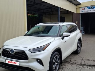 2020 Toyota Highlander IV (XU70), белый, 3900000 рублей, вид 1