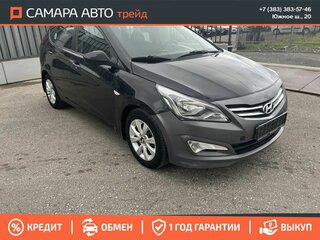 2014 Hyundai Solaris I Рестайлинг, чёрный, 477000 рублей, вид 3