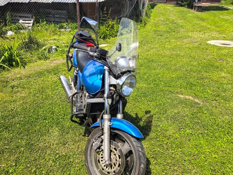 1994 Honda CB 400 Super Four, синий, 250000 рублей, вид 2