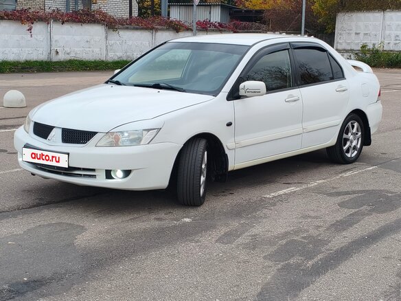2006 Mitsubishi Lancer IX Рестайлинг, белый, 315000 рублей - вид 1