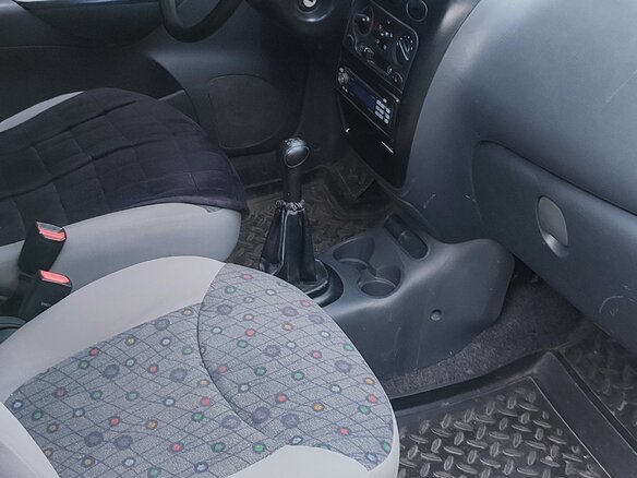 2008 Daewoo Matiz I Рестайлинг, жёлтый - вид 4