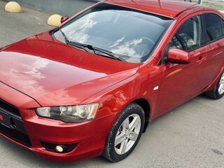 2008 Mitsubishi Lancer X, красный, 739000 рублей, вид 3