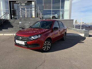 2022 Lada (ВАЗ) Granta I Рестайлинг, красный, 810000 рублей, вид 1