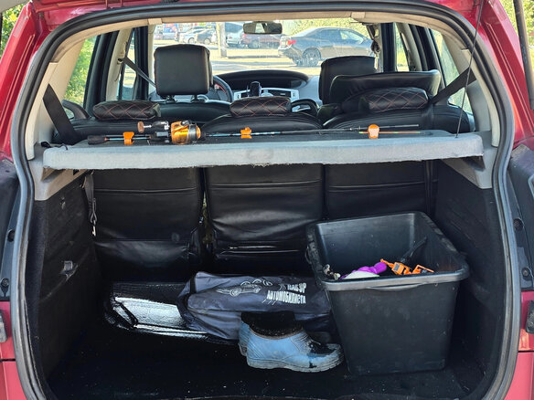 2009 Renault Scenic II Рестайлинг, красный - вид 8