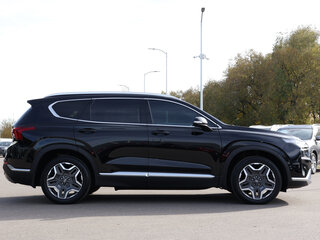 2021 Hyundai Santa Fe IV Рестайлинг, чёрный, 3995000 рублей, вид 4