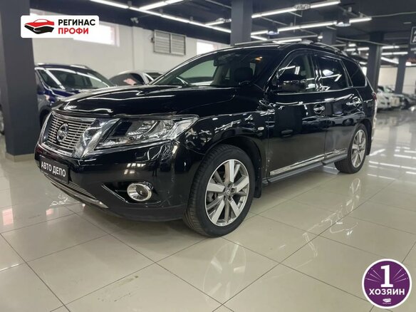 2015 Nissan Pathfinder IV, чёрный, 1599000 рублей