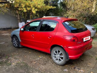 2008 Peugeot 206, красный, 210000 рублей, вид 3